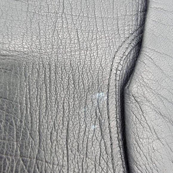 Vintage Fine‎ Black Leather Driving Gloves For Gimbels Women Sz 6 1/2 ITALY - Picture 2 of 9